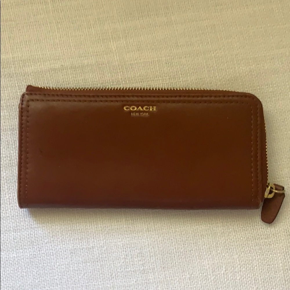 COACH wallet - tan